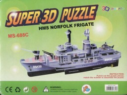 48100-1 3D puzzle BIG-BITEVNÍ LOĎ